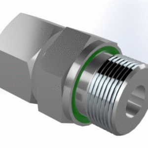 Straight Connector with BSPP male