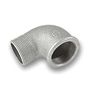 90° Galvanised Elbow Pipe Fitting