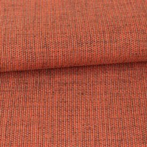 Upholstery fabrics made from 100% post-consumer plastic