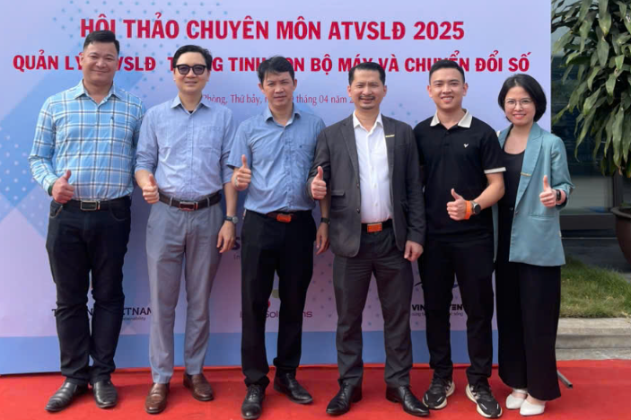 Sotaville attended the professional workshop on occupational safety and health in Hai Phong