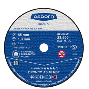 OSBORN 'Special' Mini Metal Cutting Discs